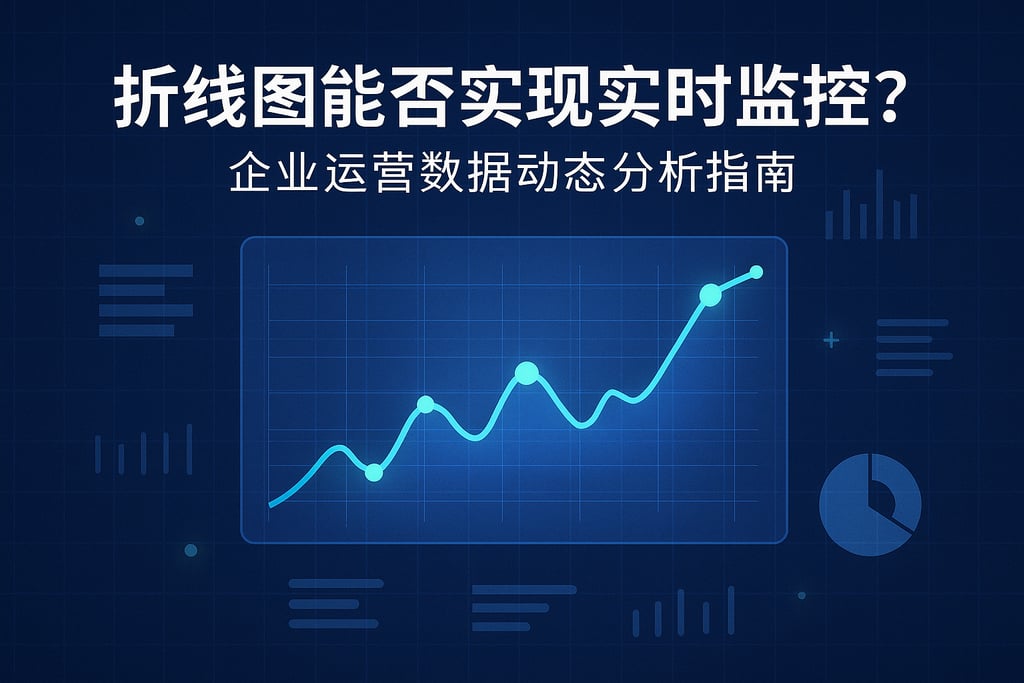 折线图能否实现实时监控？企业运营数据动态分析指南