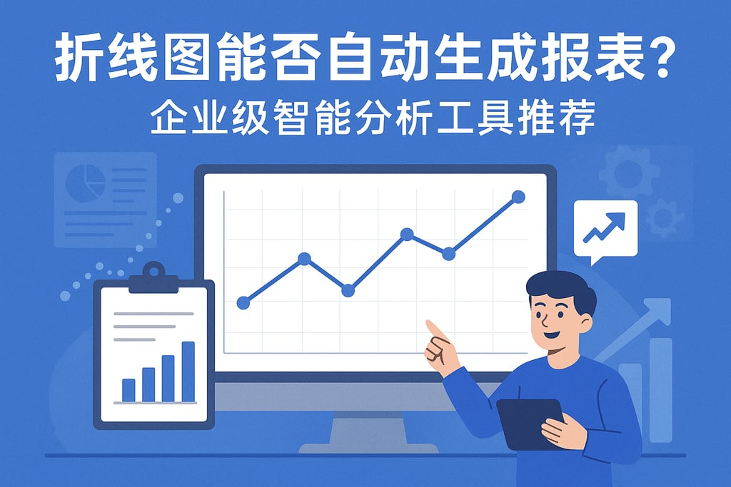 折线图能否自动生成报表？企业级智能分析工具推荐