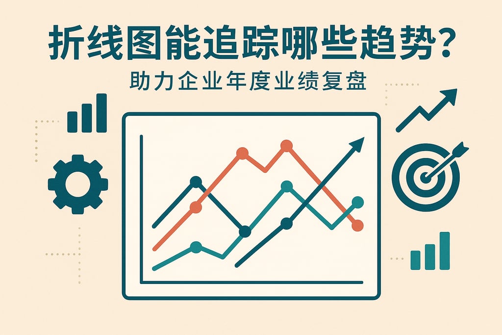 折线图能追踪哪些趋势？助力企业年度业绩复盘