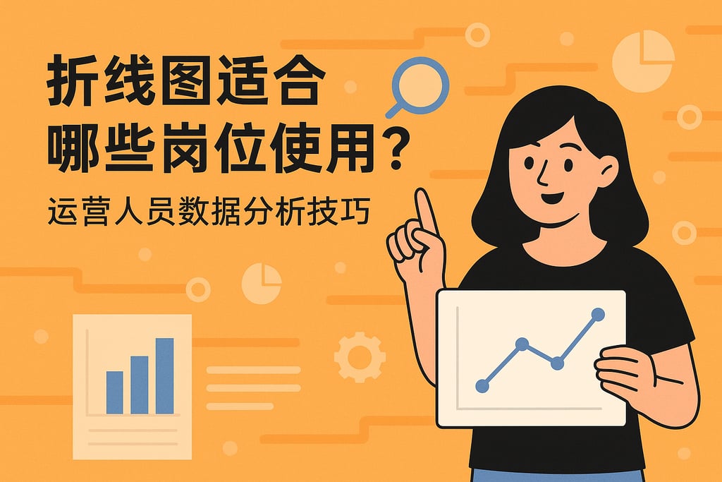 折线图适合哪些岗位使用？运营人员数据分析技巧