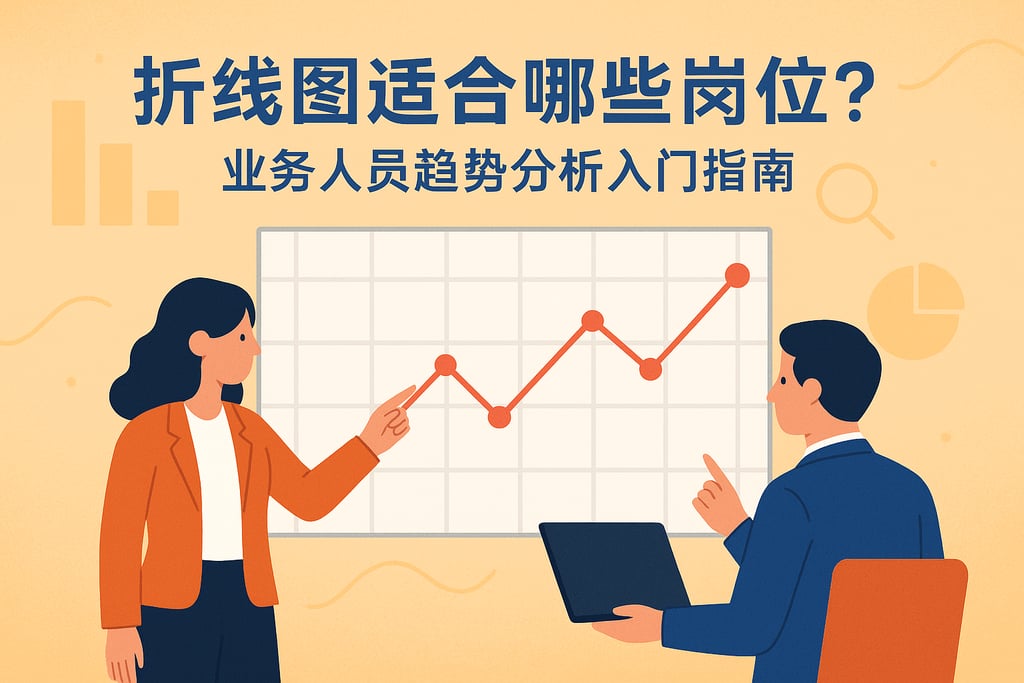 折线图适合哪些岗位？业务人员趋势分析入门指南