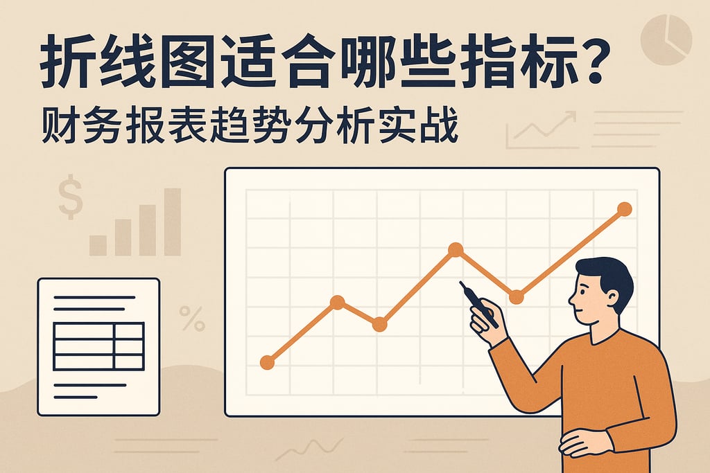 折线图适合哪些指标？财务报表趋势分析实战