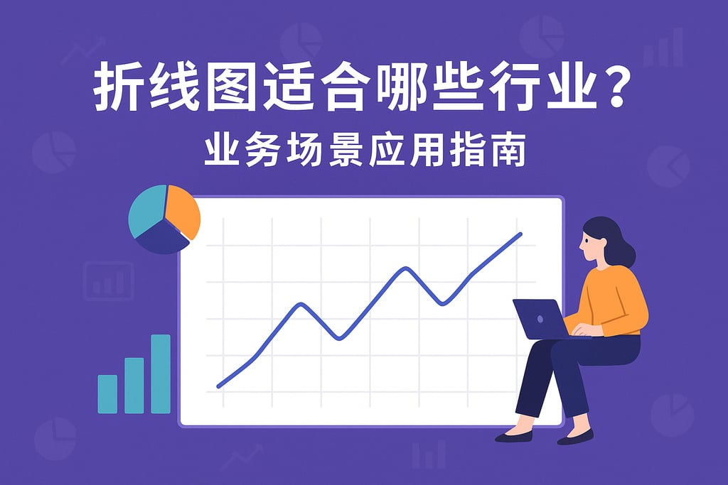 折线图适合哪些行业？业务场景应用指南