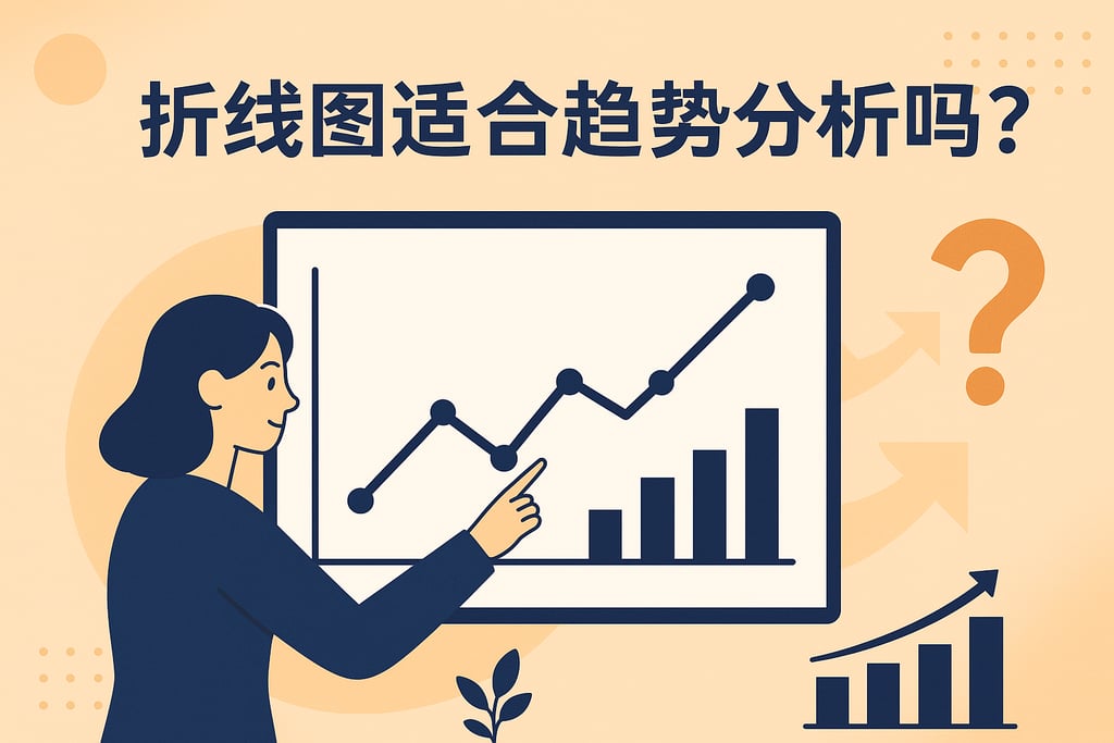 折线图适合趋势分析吗？企业增长数据直观展现