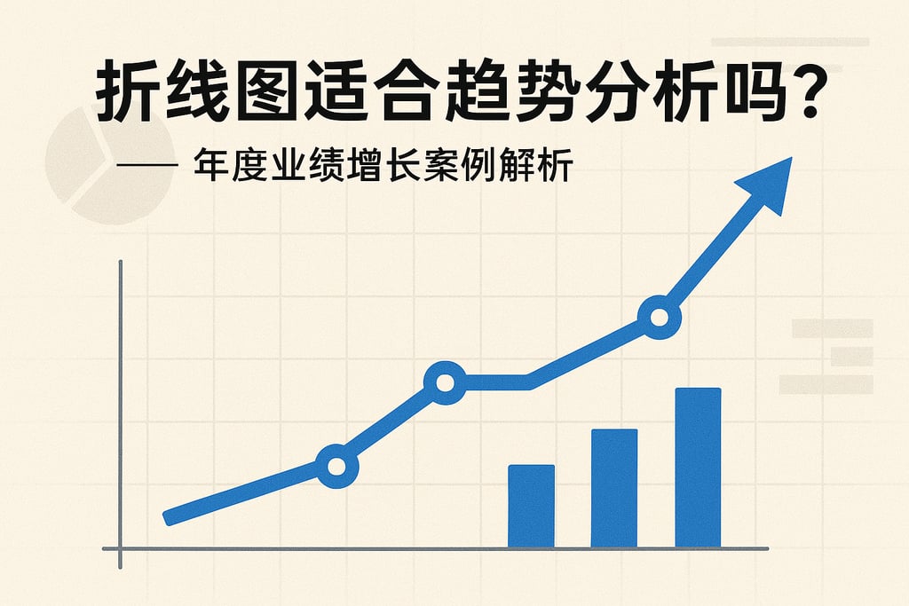 折线图适合趋势分析吗？年度业绩增长案例解析
