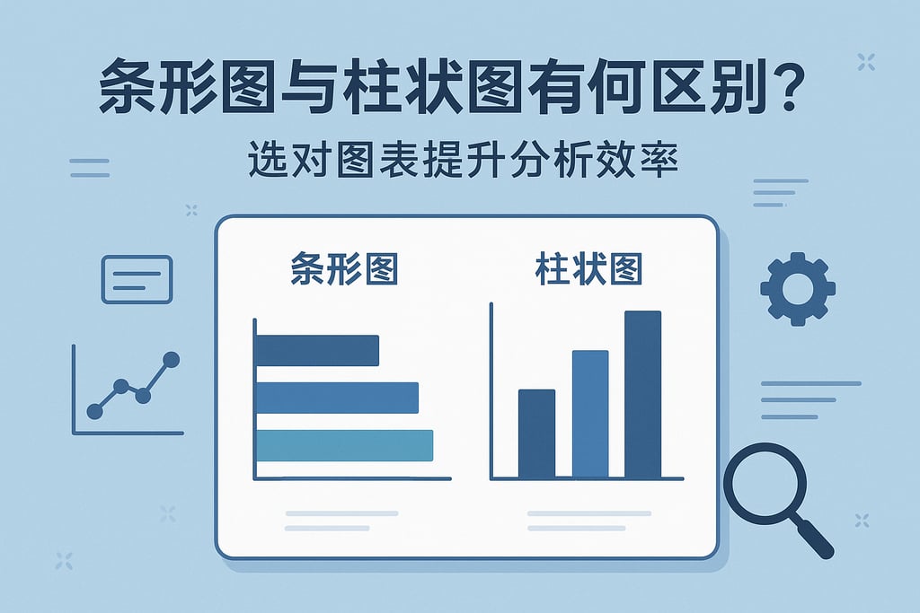 条形图与柱状图有何区别？选对图表提升分析效率