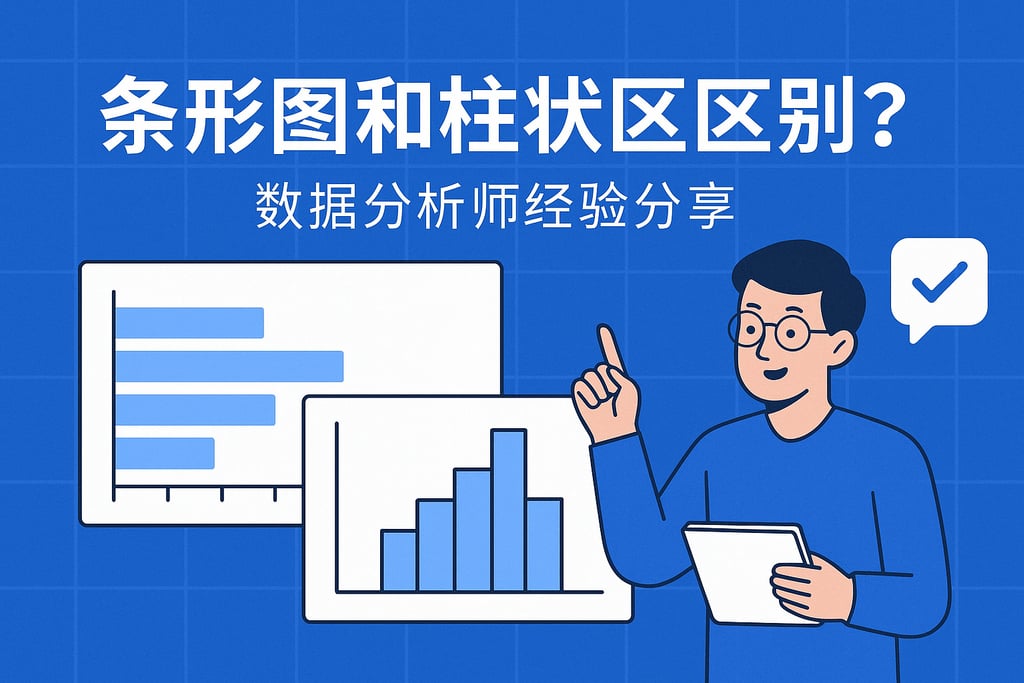 条形图和柱状图区别？数据分析师经验分享