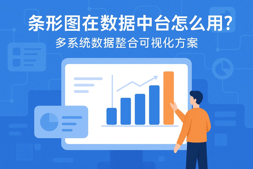 条形图在数据中台怎么用？多系统数据整合可视化方案