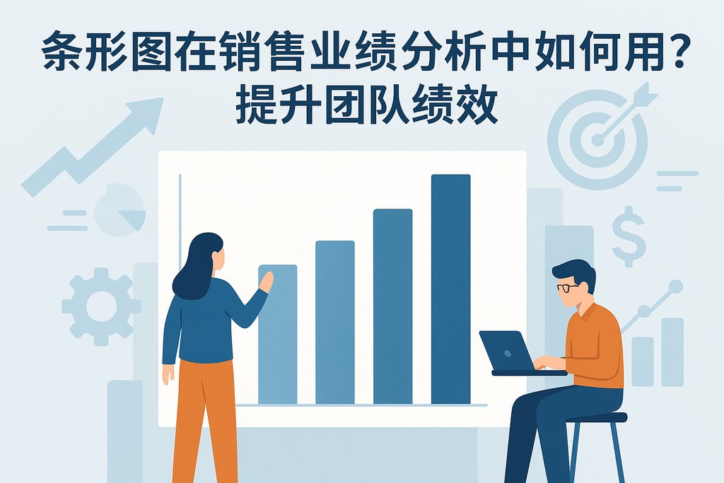 条形图在销售业绩分析中如何用？提升团队绩效