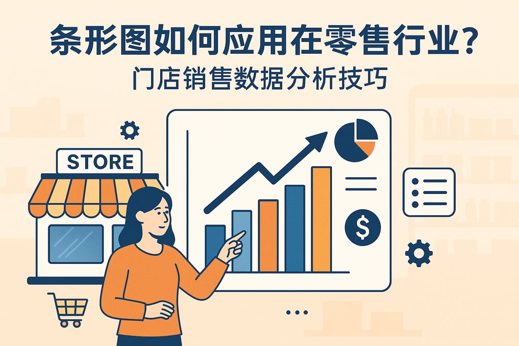 条形图在零售行业如何应用？门店销售数据分析技巧