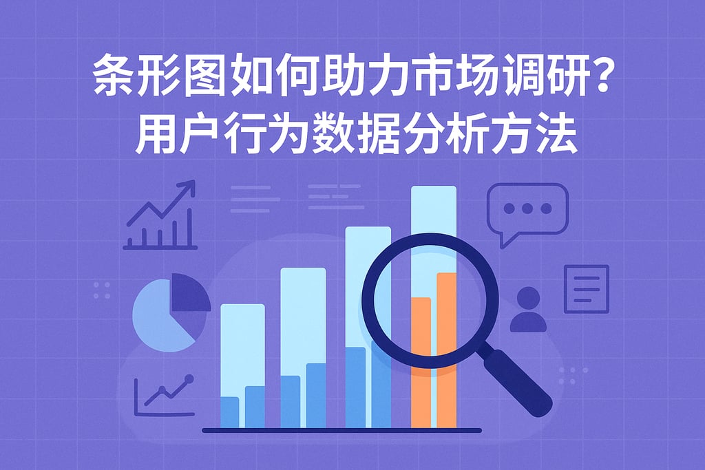 条形图如何助力市场调研？用户行为数据分析方法