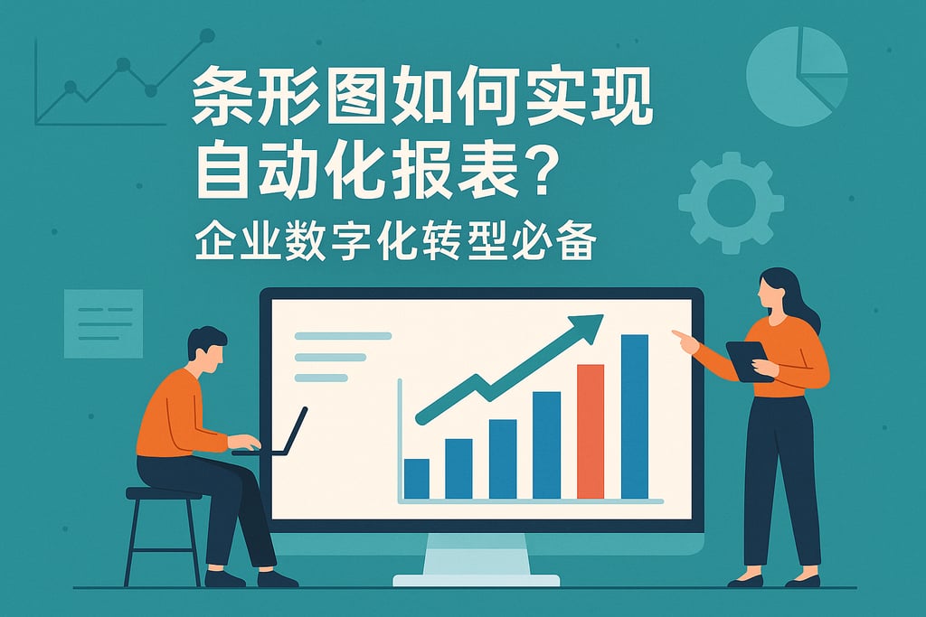 条形图如何实现自动化报表？企业数字化转型必备