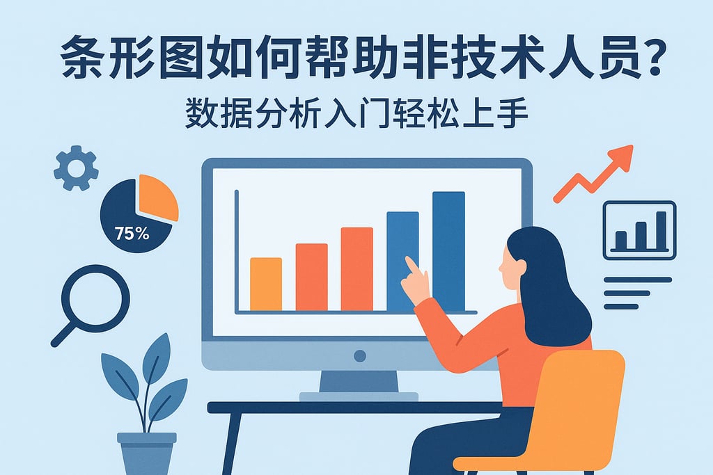 条形图如何帮助非技术人员？数据分析入门轻松上手