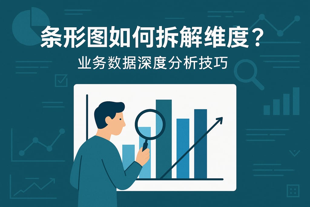 条形图如何拆解维度？业务数据深度分析技巧