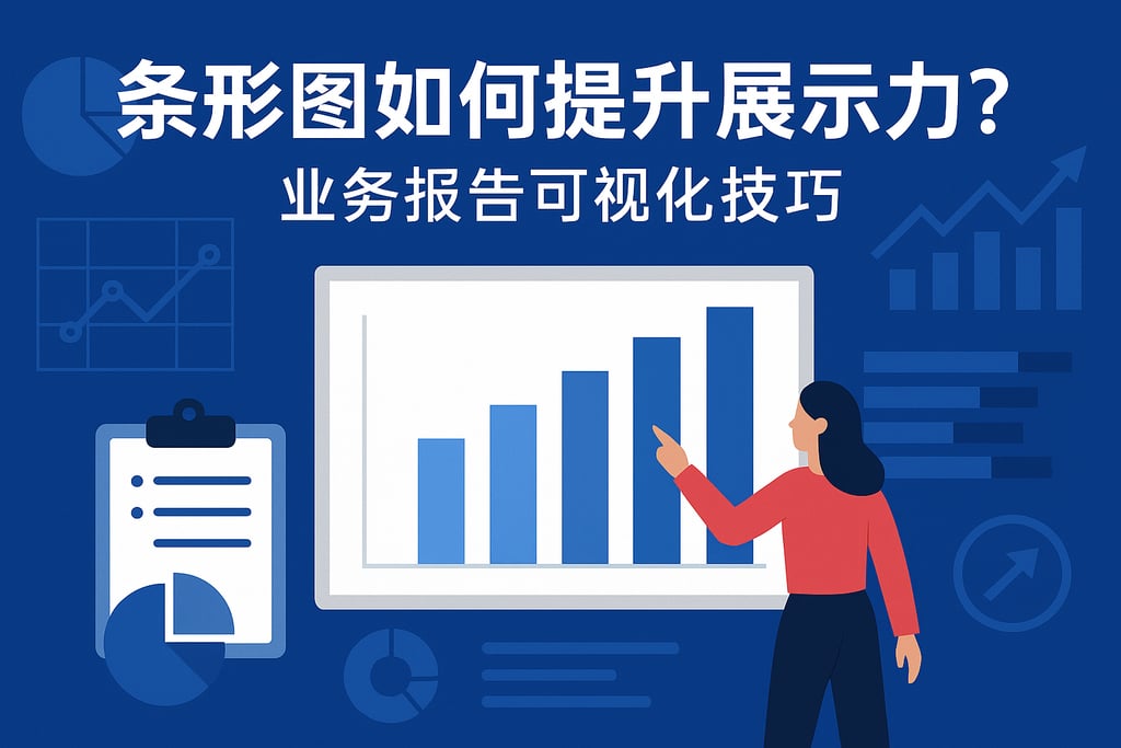 条形图如何提升展示力？业务报告可视化技巧