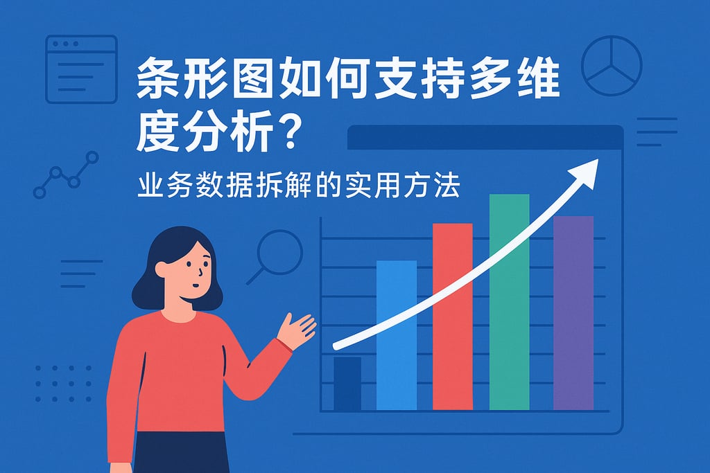 条形图如何支持多维度分析？业务数据拆解的实用方法