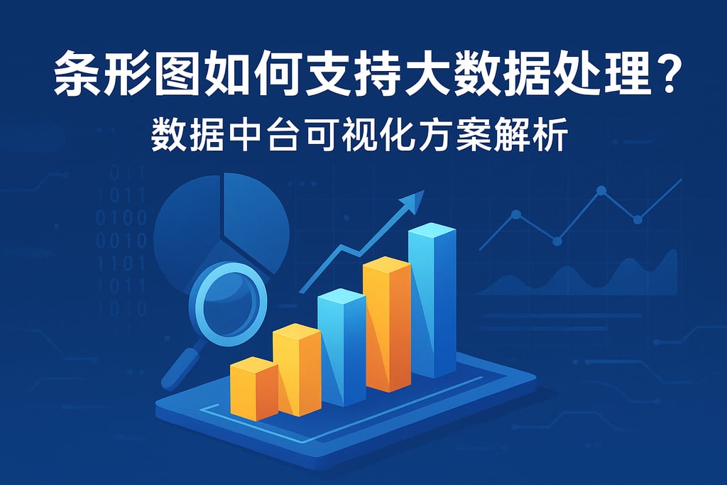 条形图如何支持大数据处理？数据中台可视化方案解析