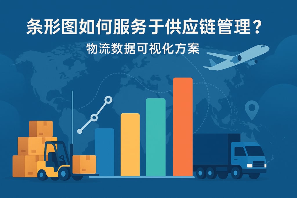条形图如何服务于供应链管理？物流数据可视化方案