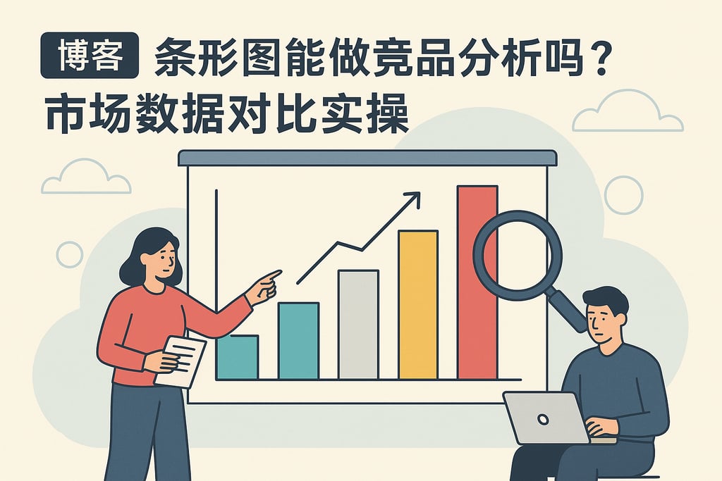 条形图能做竞品分析吗？市场数据对比实操