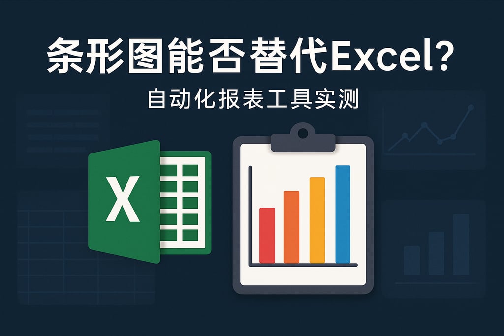 条形图能否替代Excel？自动化报表工具实测