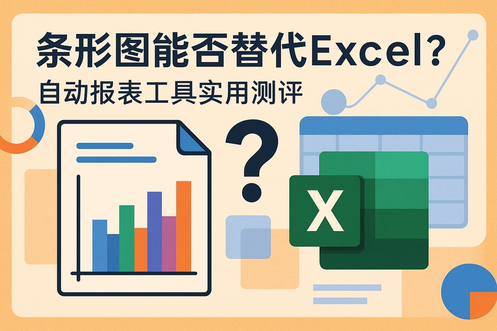条形图能否替代Excel？自动报表工具实用测评
