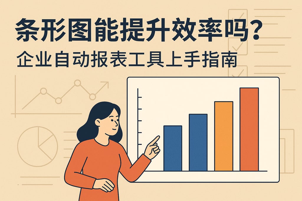 条形图能提升效率吗？企业自动报表工具上手指南