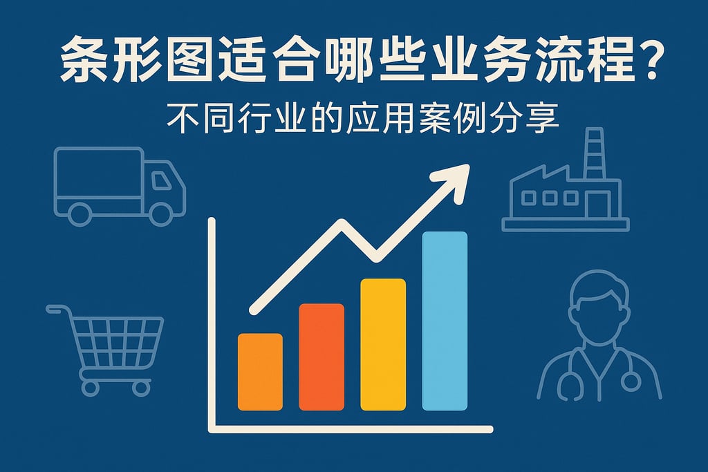 条形图适合哪些业务流程？不同行业的应用案例分享