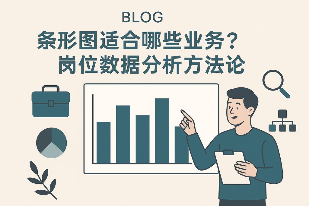条形图适合哪些业务？岗位数据分析方法论