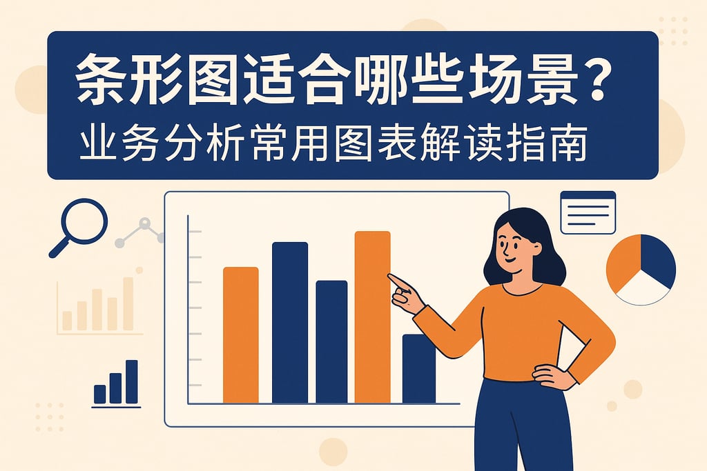 条形图适合哪些场景？业务分析常用图表解读指南