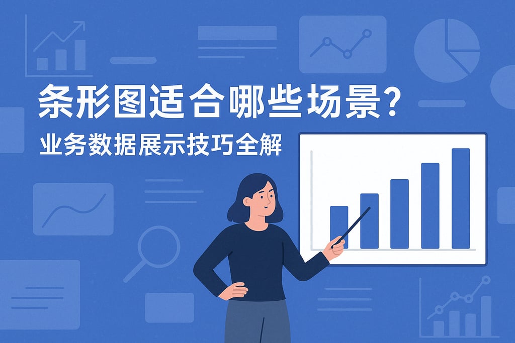 条形图适合哪些场景？业务数据展示技巧全解