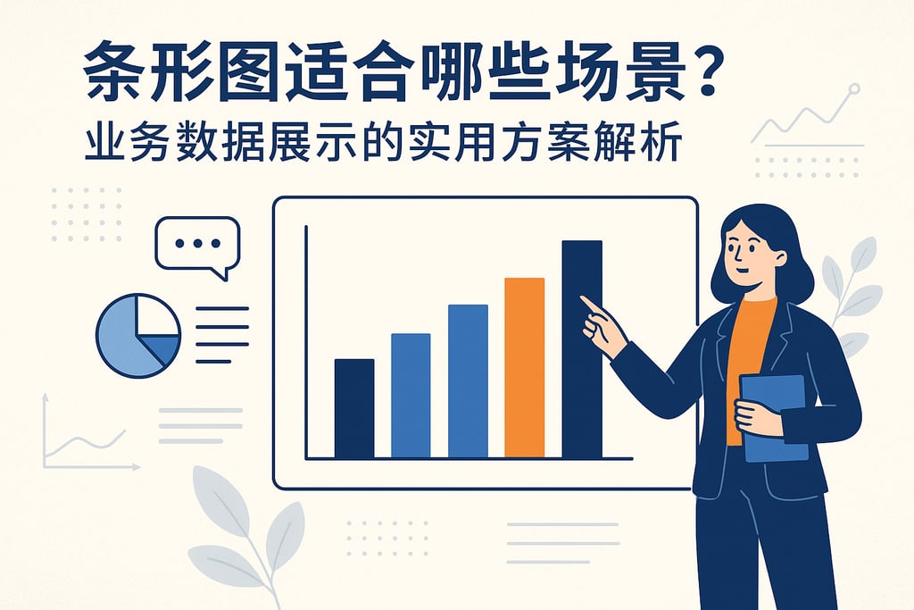 条形图适合哪些场景？业务数据展示的实用方案解析