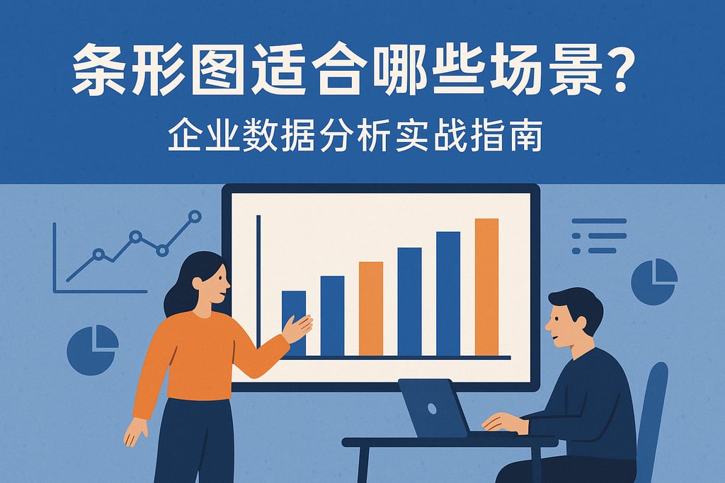 条形图适合哪些场景？企业数据分析实战指南