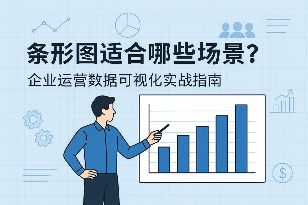 条形图适合哪些场景？企业运营数据可视化实战指南