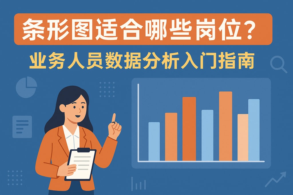 条形图适合哪些岗位？业务人员数据分析入门指南