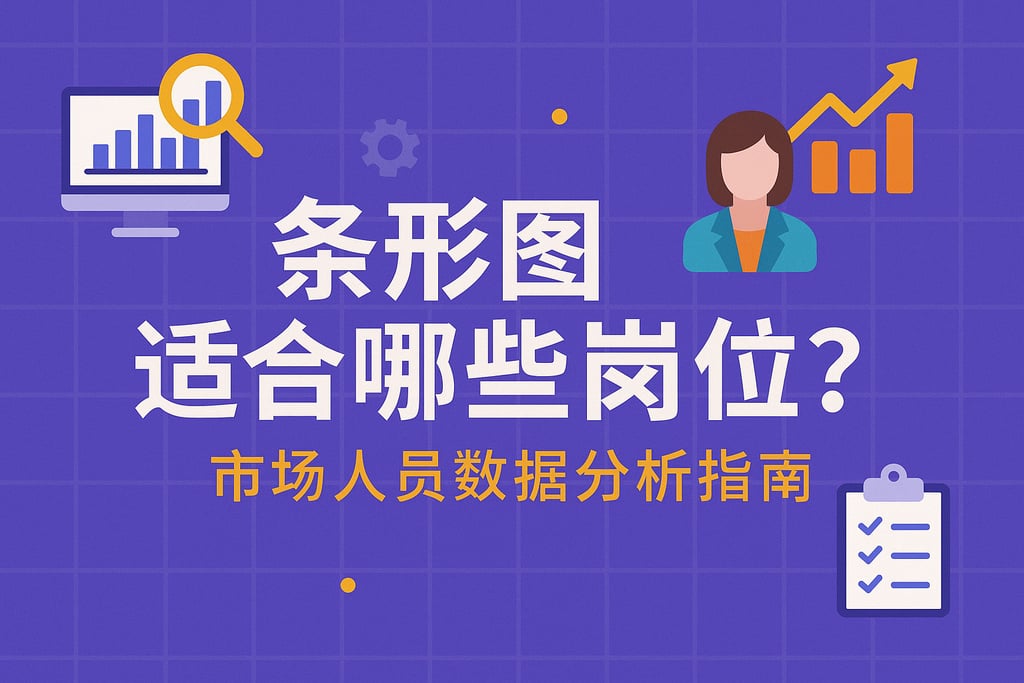 条形图适合哪些岗位？市场人员数据分析指南