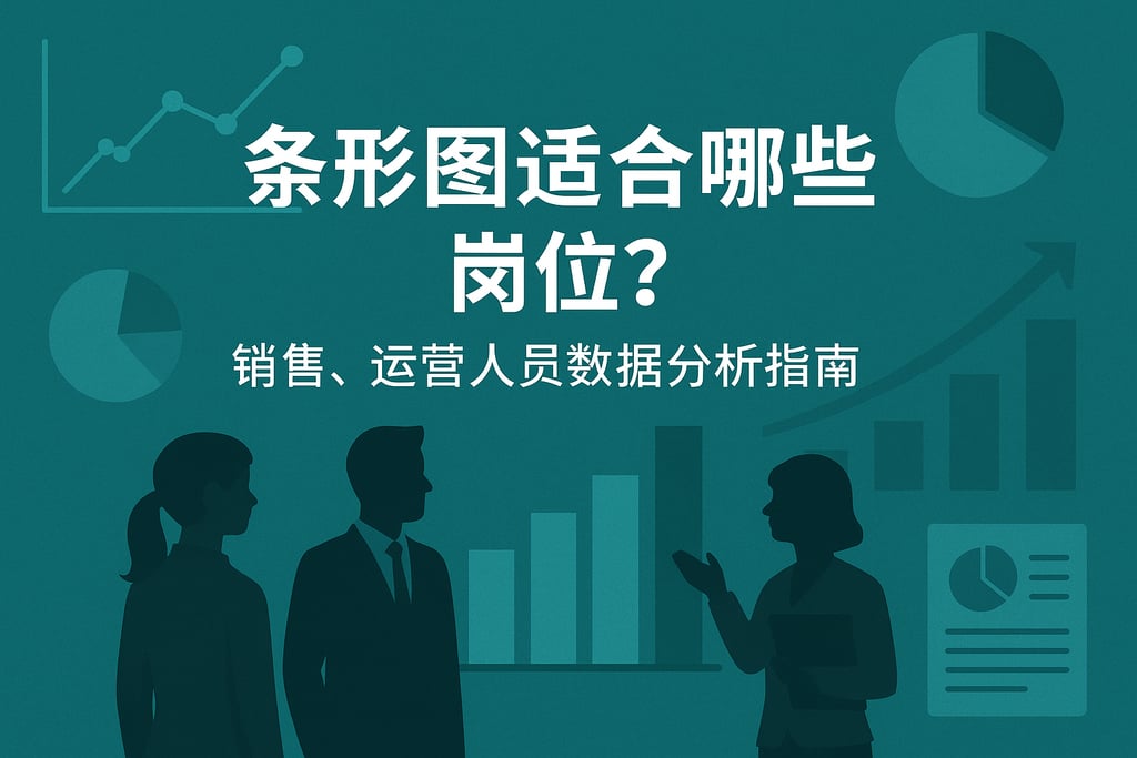 条形图适合哪些岗位？销售、运营人员数据分析指南