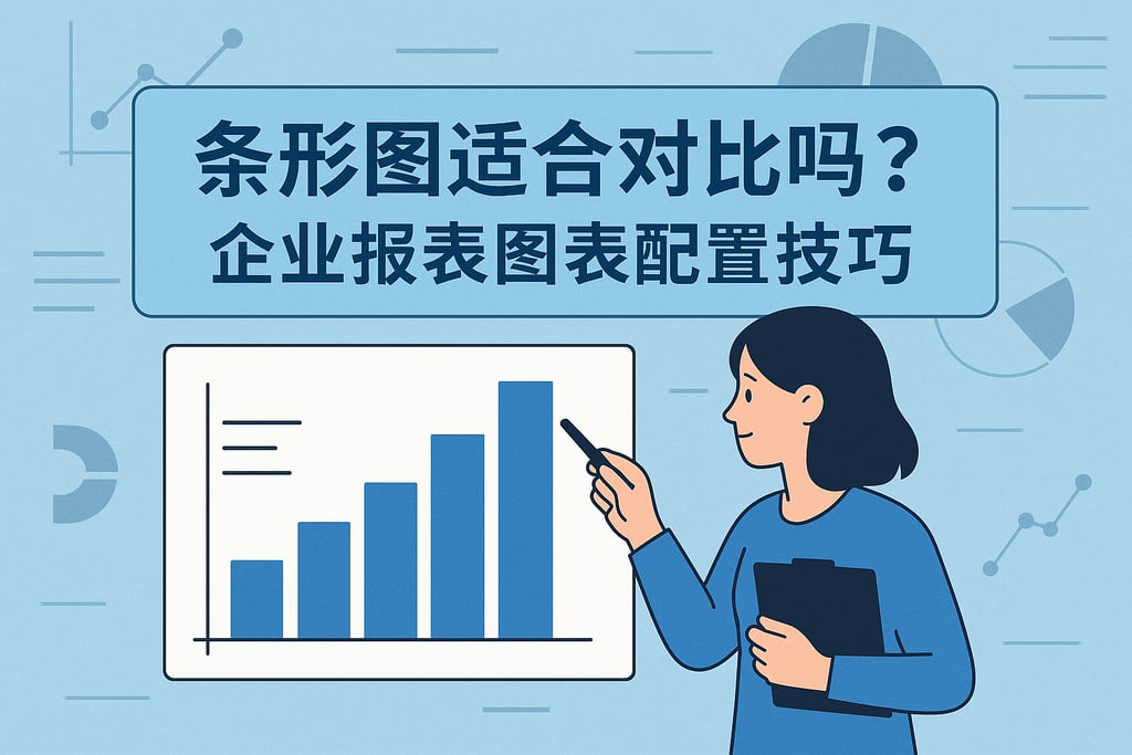 条形图适合对比吗？企业报表图表配置技巧