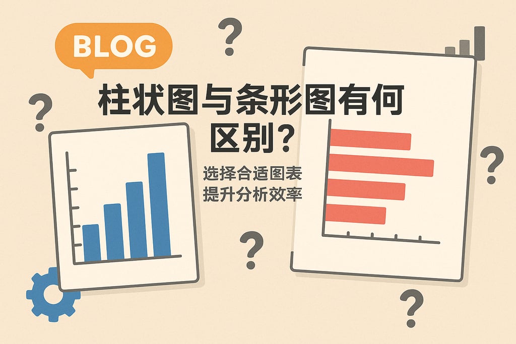 柱状图与条形图有何区别？选择合适图表提升分析效率