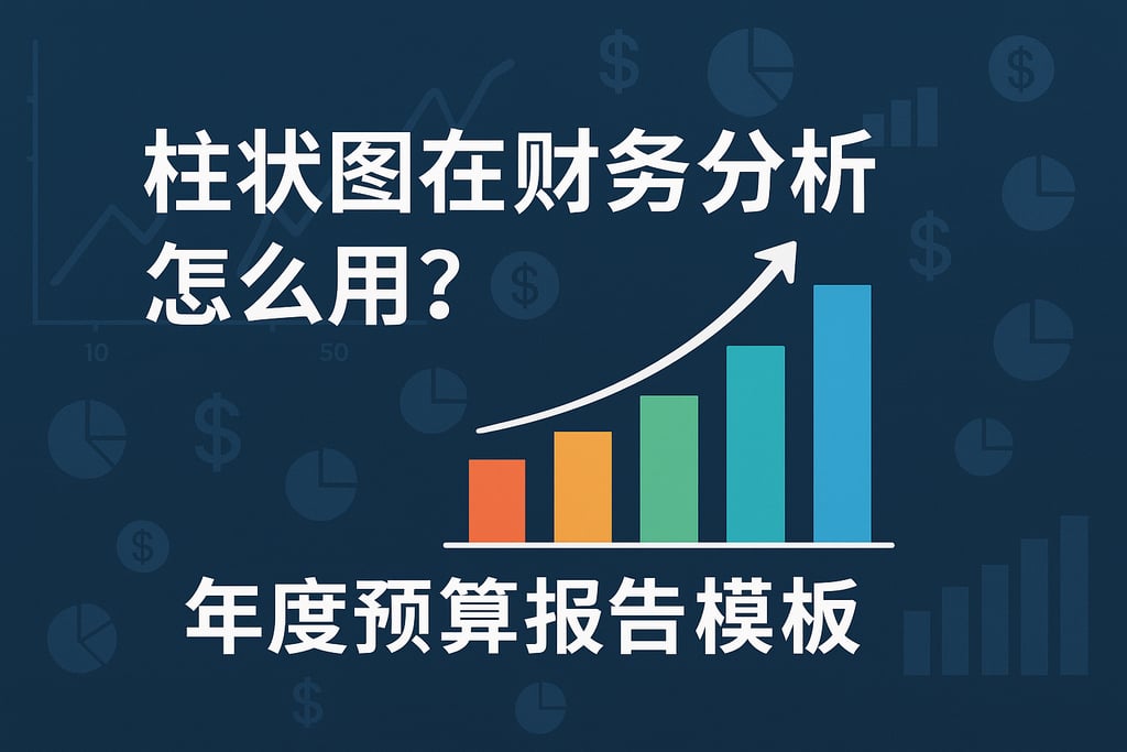 柱状图在财务分析怎么用？年度预算报告模板