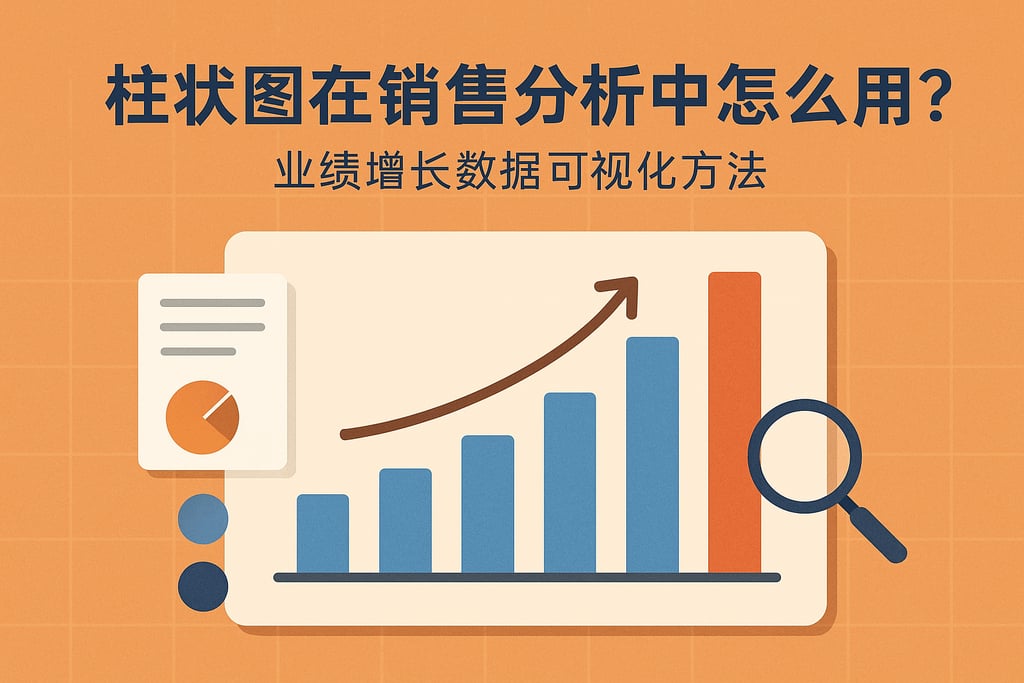 柱状图在销售分析中怎么用？业绩增长数据可视化方法