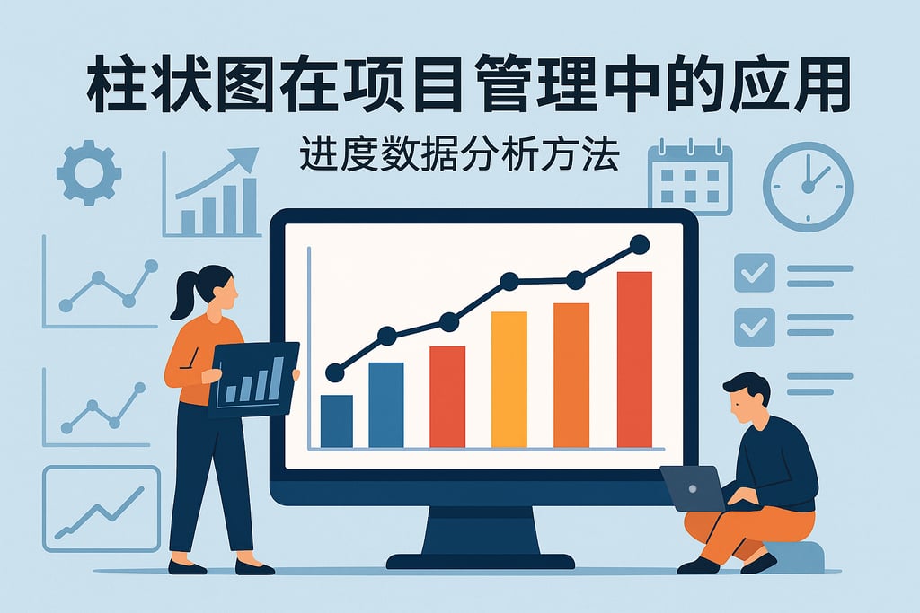 柱状图在项目管理中的应用？进度数据分析方法