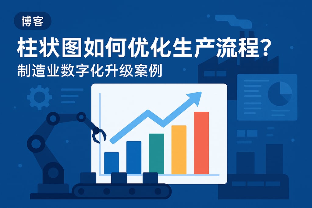 柱状图如何优化生产流程？制造业数字化升级案例