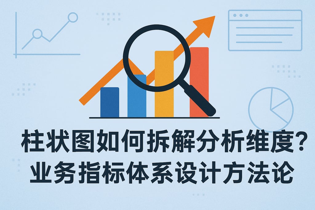 柱状图如何拆解分析维度？业务指标体系设计方法论