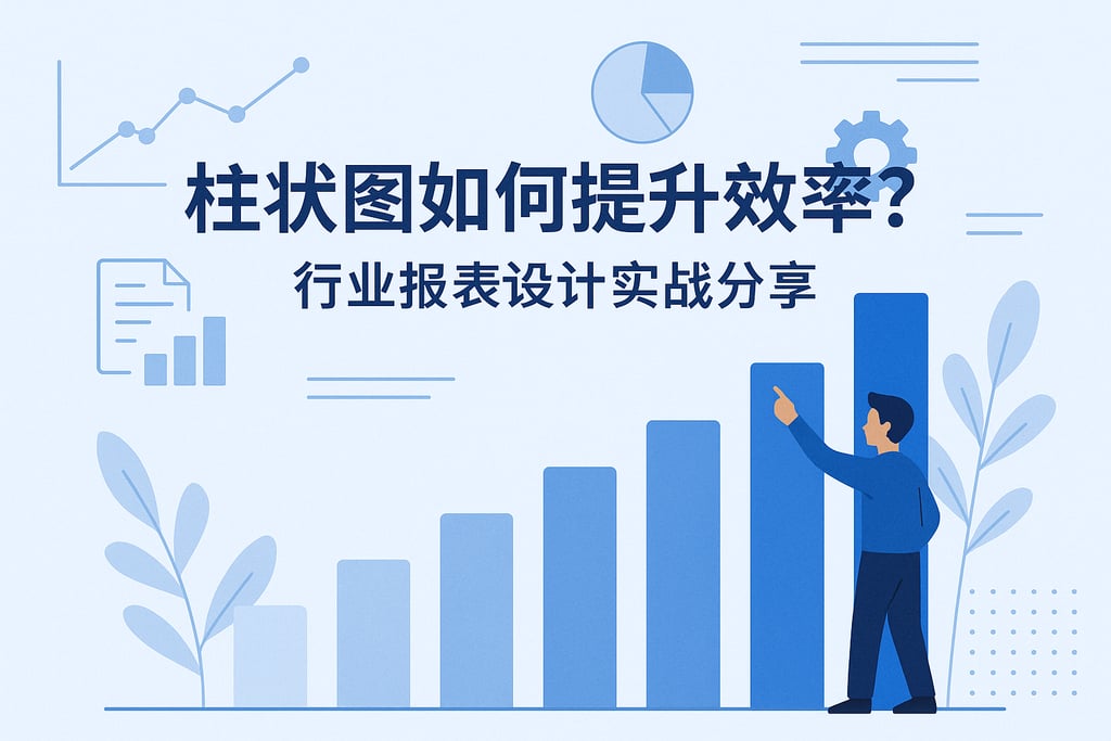 柱状图如何提升效率？行业报表设计实战分享
