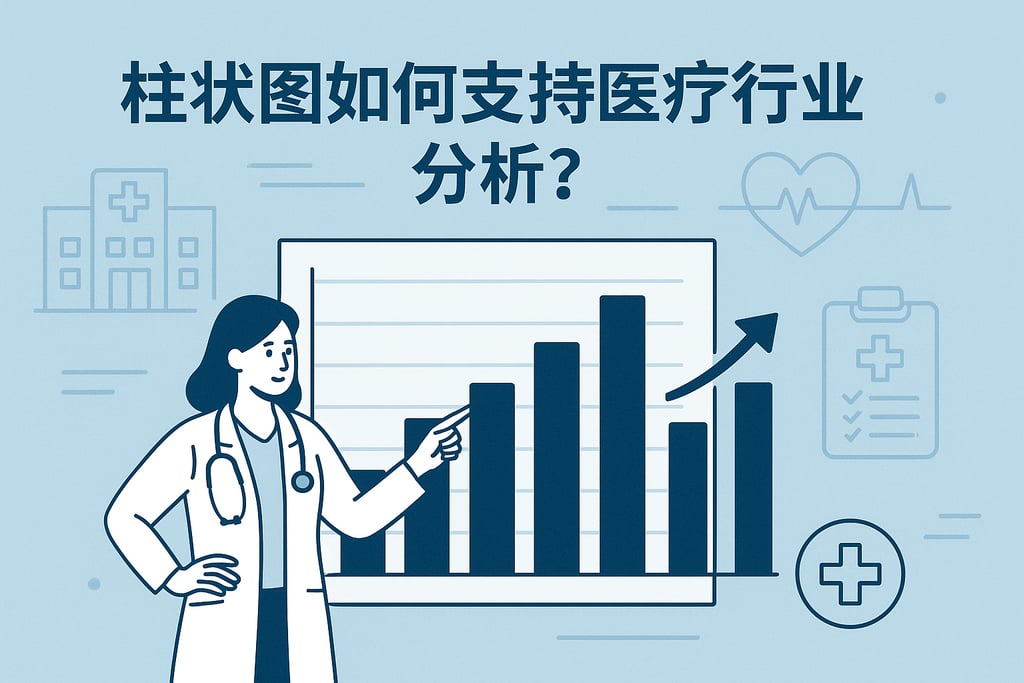 柱状图如何支持医疗行业分析？医院运营数据展示方案