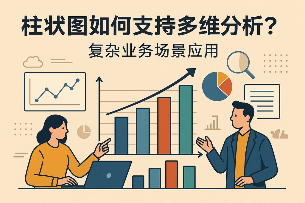 柱状图如何支持多维分析？复杂业务场景应用