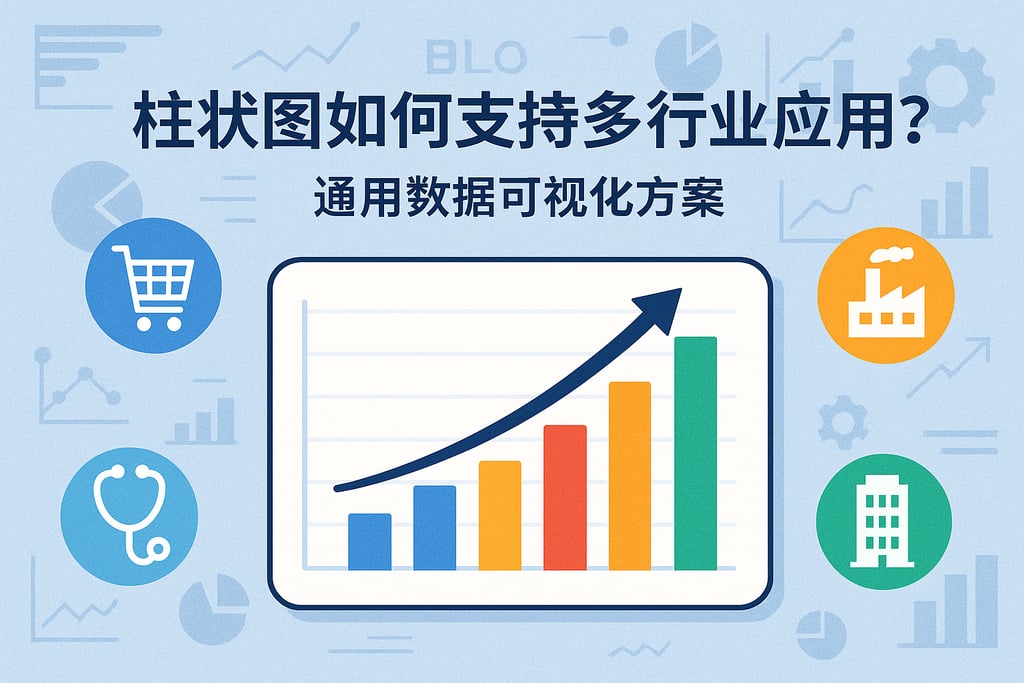 柱状图如何支持多行业应用？通用数据可视化方案