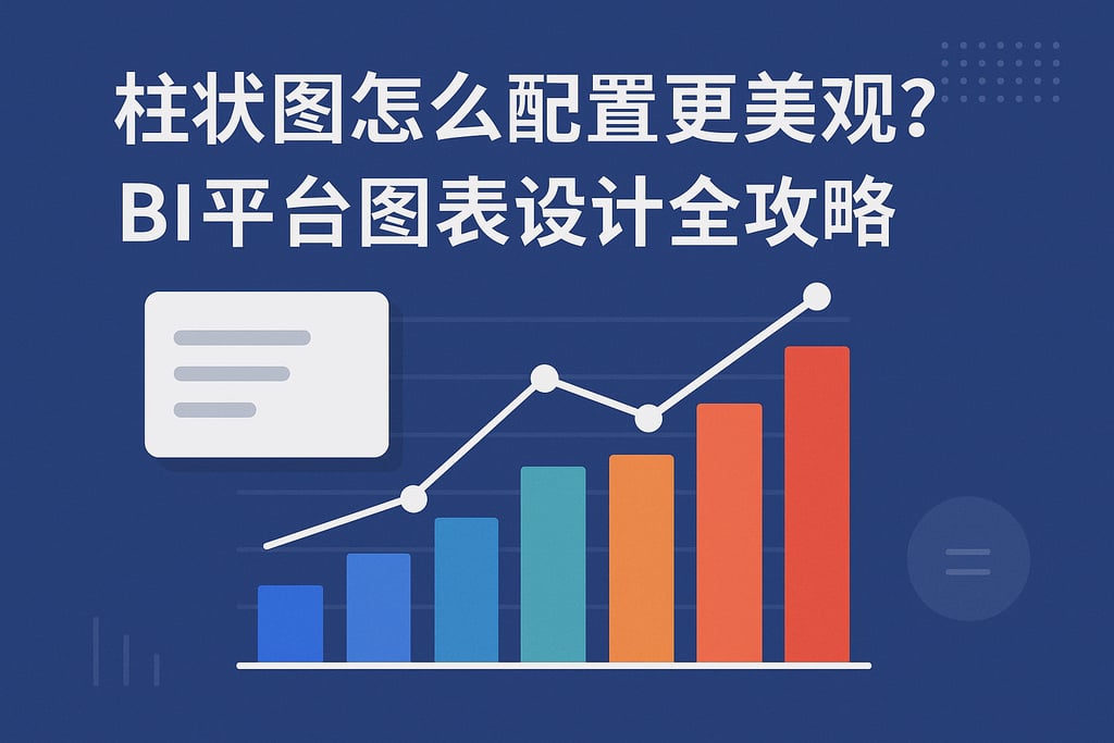 柱状图怎么配置更美观？BI平台图表设计全攻略