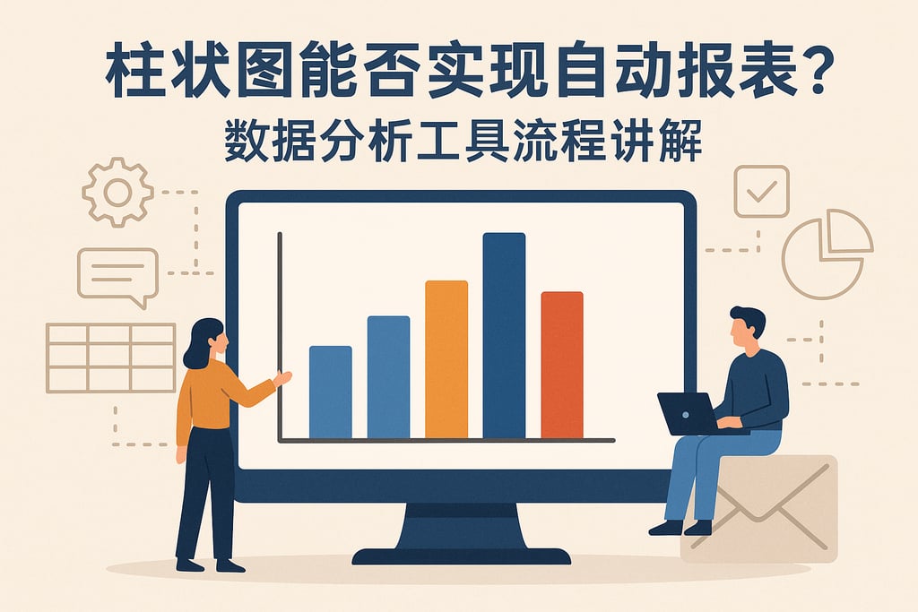 柱状图能否实现自动报表？数据分析工具流程讲解