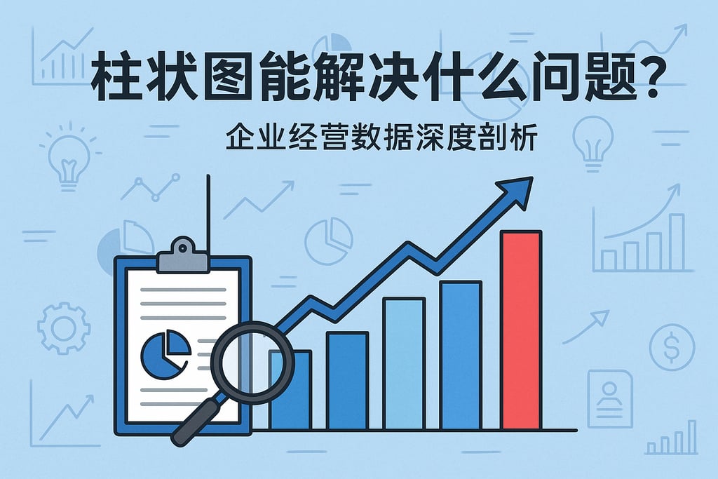 柱状图能解决什么问题？企业经营数据深度剖析